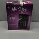 Mr. Coffee 12-Cup Switch Coffee Maker Black: Electric Drip Coffee Machine, 60 oz Capacity, Dishwasher-Safe Parts