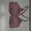 Racerback Bras with Metal Magnetic Front Closure - Wireless for Women No Underwire Seamless Supportive Bralettes (Pink, M)