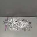 Christmas Gold Hanging Snowflakes Decorations 3D Large Glittery Gold Snowflakes Garland for Christmas Winter Wonderland Holiday New Year Home Party Decorations Supplies