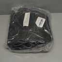 5 Pack 40-inch Suit Bag Garment Bag for Travel and Storage, Garment Bags for Hanging Clothes with Zipper and Visible Transparent Window, Black