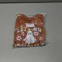 Halloween Shirts for Girls Boys Toddler Retro Spooky Short Sleeve Shirt Cute Ghost Graphic Tshirts 1-7 Years (3-4T, Brown)