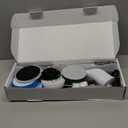 Electric Spin Scrubber, Cordless Cleaning Brush Scrubber for Home, 8 Replaceable Brush Heads-90Mins Work Time, 3 Adjustable Size, 2 Speeds for Bathroom Shower Bathtub Glass Car