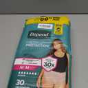 Depend Fresh Protection Adult Diapers, Incontinence Underwear for Women, Disposable, Maximum, Medium, Blush, 30 Count                        