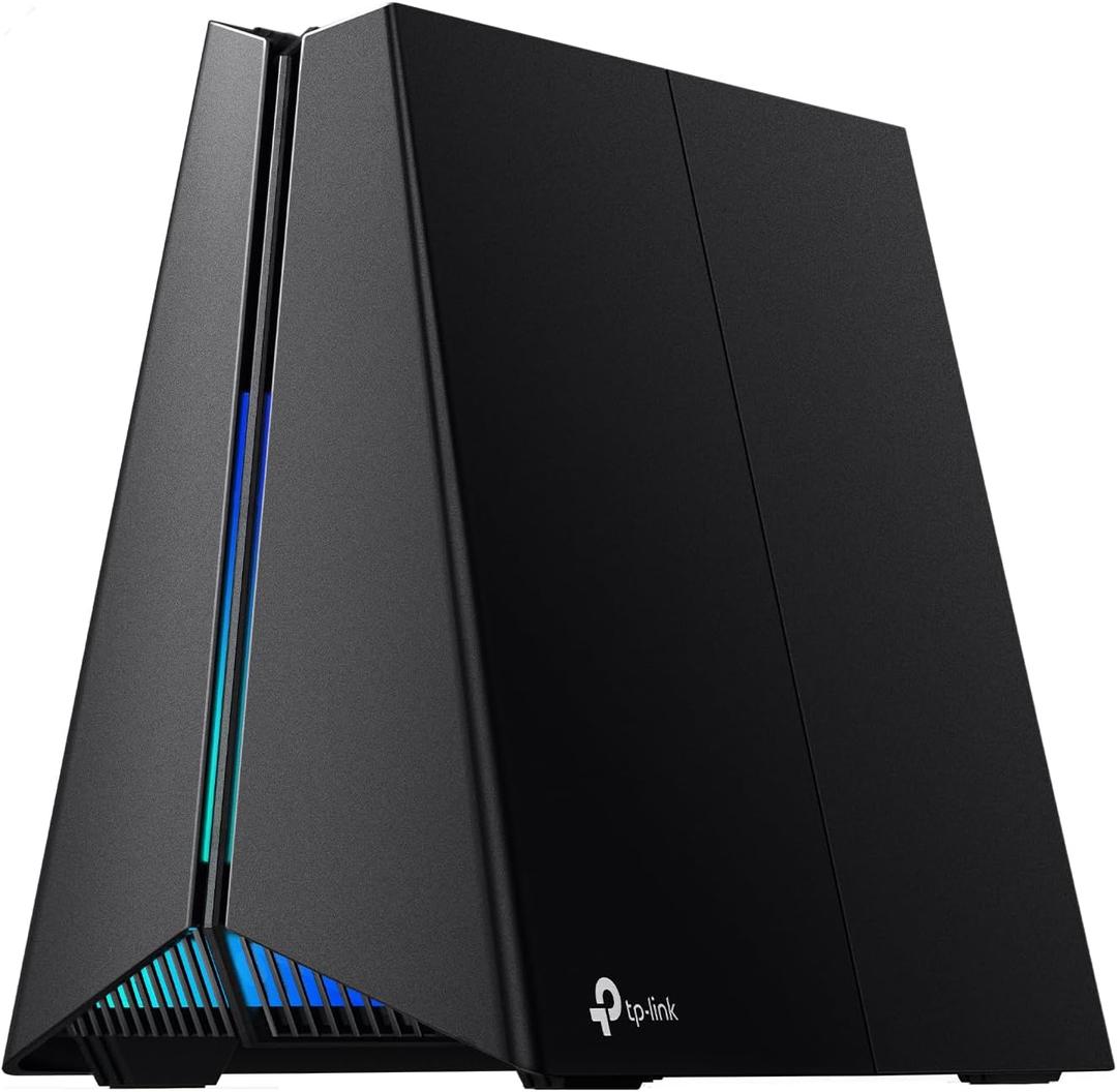 TP-Link Tri-Band AXE5400 Wi-Fi 6E Gaming Router Archer GXE75 | 6-Stream 5.4 Gbps | 12.5G + 41G Ports, USB 3.0 | Exclusive Acceleration, Gaming Port & Panel, RGB Lighting | EasyMesh, HomeShield