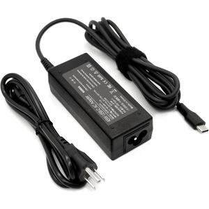 USB Type C Replacement for 45W Chromebook Charger Compatible with HP Chromebook 14 X360 USB C Power Supply Adapter