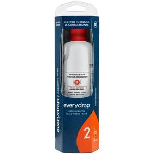 Everydrop by Whirlpool Ice and Water Refrigerator Filter 2, EDR2RXD1, Single-Pack