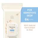 Aveeno Baby Sensitive All Over Wipes with Aloe & Natural Oat Extract for Face, Bottom, Hands & Body, pH-Balanced, Hypoallergenic, Fragrance-, Phenoxyethanol- & Alcohol-Free, 64 ct per pack (192 Count (Pack of 1))
