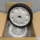 Front Drive Wheels Fit for Troy Bilt Lawn Mower - 734-04018C Wheels Fit for MTD Snapper Troy Bilt Tuff-Cut 210 TB210 TB230 TB240 Self Propelled Mower, Replace 734-04018A 734-04018B, 2 Pack