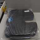 Everlasting Comfort Doctor Recommended Memory Foam Seat Cushion for Office Chairs & Car - Ergonomic Office Desk Accessories - Cushions for Tailbone Pain Relief, Sciatica (Black, Large) (01. Black Mesh)