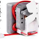 Upgraded 2.0 RPM Auger Motor Replacement Parts for Traeger, Pit Boss Wood Pellet Grills & Camp Chef Smokers, Oklahoma Joe's & Cuisinart WoodCreek Pellet Grill, Barbecue Auger Motor, 120V 60Hz 2 Pole