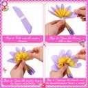 91 Pcs Womens History Month Bulletin Board Decorations for Classroom, International Women's Day Banner Backdrop with Paper Blooms for School Chalkboard Wall Party March 8th Decorations