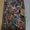 Christmas Garland with Lights, 6.6FT Pinecones Christmas String Lights with Red Berries, Bells & Needles, 20 LED Battery Operated Prelit Garland for Christmas Decorations Indoor/Outdoor (Warm White)