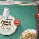 Purina Fancy Feast Wet Cat Food Variety Pack, Medleys White Meat Chicken in Sauce Collection - (Pack of 12) 3 oz. Cans