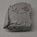 QPAU Inflatable Couch, Extra Wide 2-in-1 Toddler Couch Fold Out with Plush, Convertible Kids Couchs to Lounger for Baby Boys Girls, Portable Sleeper Sofa for Home Camping Travel (Grey)