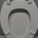 KOHLER K-25883-0 Triko Elongated Closed-Front Toilet Seat and Lid with Quiet-Close Technology, White