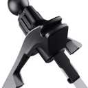 ZEEHOO Universal Air Vent Clip for Car Mount With [ Diameter 0.67 In (17 Mm)] Joint Ball, Phone Vent Clip for Most Car Phone Holder & Wireless Car Charger