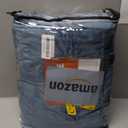 PRIMROSE 100% Full Blackout Velvet Curtains 90 inch Long for Living Room,Set of 2 Stone Grayish Blue Liner Rod Pocket Back Tab Thermal Window Curtains Room Darkening Curtains Drapes for Bedroom