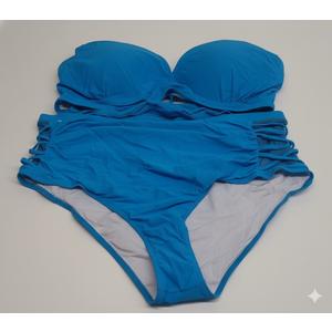 Women's Swimsuit Blue 4XL