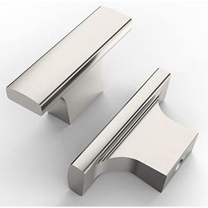 Asidrama 20 Pack Brushed Satin Nickel Kitchen Cabinet Knobs Drawer Cabinet Hardware Zinc Knobs for Dresser Drawers