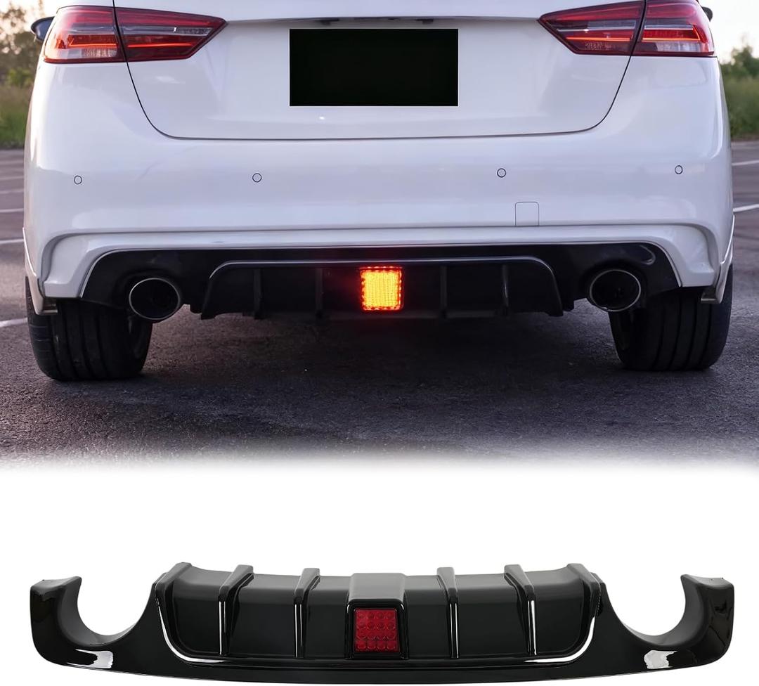 Rear Diffuser Compatible with Infiniti Q50 2018 2019 2020 2021 2022
