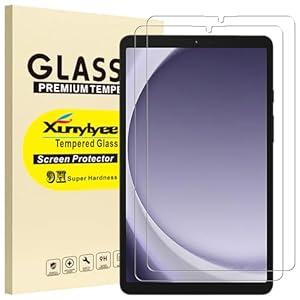 2-Pack, Screen Protector for Samsung Galaxy Tab A9 8.7" 2023/ Galaxy Tab A11 8.7" 2025 Tempered Glass Film Anti-Scratch Easy Installation (Transparent)
