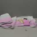 XiDi Curtains for Girls Bedroom Decor, Rainbow Blackout Curtains for Kids/Little Girl Room Decor, Unicorn Wall Decals, Pink Purple Green,63 x 34 inches,1 Panel