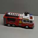 JOYIN LED Fire Truck Toy for Toddlers - LED Projections & Sirens, Bump and Go Fire Engine Trucks with Mode Switch & Volume Control, Kids Firetruck, Boy Toys, Christmas Birthday Gifts for Grandkids