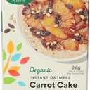 365 by Whole Foods Market, Organic Instant Oatmeal, Carrot Cake, 8 Count, 11.3 Ounce,EXP: Jun / 30/2026