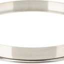Homoyoyo 12in Stainless Steel Pizza Baking Ring - for Cheesecakes - Muffins and Pies