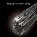 Small Trash Bags, Strong Black Garbage Bags, Unscented Thicken Bin Liner Suitable for Bedroom Home Kitchen 6 Gallon 120 Count