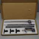 Small Backdrop Stand 3x3.3ft, Adjustable Photo Backdrop Stand Kit with 3 Clamps, Portable Background Stand Support for Parties Photoshoot, Table T-Shape Backdrop Banner Holder for Photography Paper