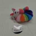 Unicorn Bath Loofah for Kids - Soft Mesh Shower Sponge with Hanging Rope, Cartoon Animal Body Scrubber for Fun Bath Time, Pink