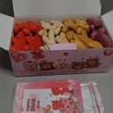 28PACK Bears Valentines Day Gifts for Kids Party Favors Classroom Bulk Kids Valentines Day Cards for School Class Non Candy Goodie Bag Stuffers Stuffed Animals Plush Toys Treats Classroom Exchange