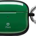 iFace First Class Case [Compatible with AirPods Pro]  Cute Shockproof Hybrid Dual Layer [Hard Cover + Bumper] Keychain Protective Case [Drop Tested]  Green