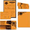 Astrobrights Color Paper, 24 lb Bond Weight, 8.5 x 11, Cosmic Orange, 500/Ream