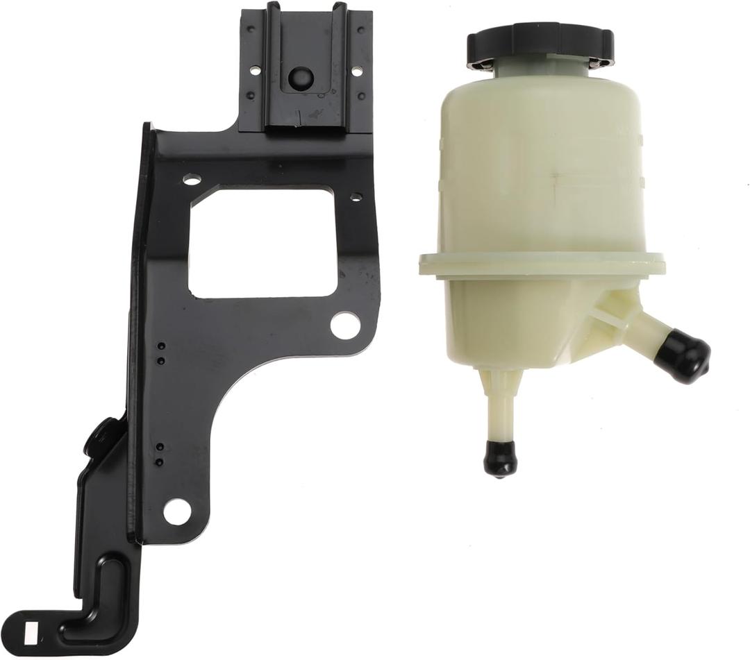 Power Steering Fluid Reservoir Tank Replace 491807S000 3R-006 for Infiniti QX56 2004-2012 for Nissan Armada Pathfinder Titan V8 5.6L 2004-2015 with Bracket