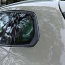 ABS Matte Black Rear Window Trim Molding Covers for 2023-2026 Mazda CX-50, Flat Black Outside D Pillar Post Molding Cover Trims Compatible with Mazda CX50 CX 50 Hybrid 2024 2025
