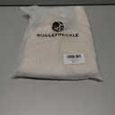 Ross&Freckle Women's Summer Swimsuit Bikini 2025 Beach Swimwear Crochet Cover up Hollow Out Crop Sleeveless Swim Outfit (Large, White)