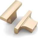 Asidrama 10 Pack Champagne Gold Kitchen Cabinet Knobs Dresser Knob Drawer Knobs Cabinet Hardware Zinc Knob for Dresser Drawers