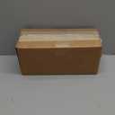 Large Amber Pump Bottle for Salons, Shampoo, Conditioner, Hair Serum, Gel - Half Gallon Glass Jug Pump Dispenser - 64 oz Capacity - Pack of 1- by Kitchentoolz