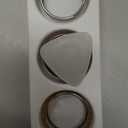 3 Pack Ring Cover Compatible with Oura Ring Gen 4/Oura Ring Gen 3 Horizon/Heritage, Upgraded Anti-Scratch TPU Ring Protector for Men Women, NOT for Oura Ring 4 Ceramic (Size 11) (Gold+Silver+RosePink)