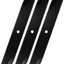 High Lift Mower Blade Compatible with Exmark 1-633482 Scag 482878 481707 481711 539100341 00273100 04916400 Bad Boy 038-0003-00 04917900 Ariens Zoom 52 Lazer Z Turf Ranger Gravely Toro Master 3 Pack