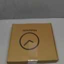 Modern Wall Clock, 10 Inch Digital Wall Clocks Battery Operated, Round Non Ticking Silent Analog Clock for Bedroom Living Room Kitchen Office Gym Classroom Decor, Gold Battery Clock