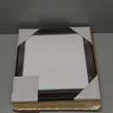 GraduationMall Graduation Photo Shadow Box Frame with Tassel Holder for 8x10 Pictures,Real Glass,Black Over Gold Double Mat,Wall & Tabletop Design