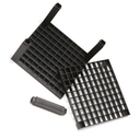 4 Pcs Desk Organizer Paint Brush Holder Desktop Travel