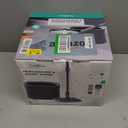 True & Tidy True Clean Spin Mop & System Dual Compartment Design for Clean & Dirty Water, 360 Swivel Mop Head, Built-in Scrubbing Brush, Stainless Steel Handle & 2 Reusable Microfiber Pads