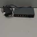 2.5G Unmanaged Ethernet Switch with 4 x 2.5G Base-T Ports and 2 x 10G SFP Uplink Port, Compatible with 100/1000/2500Mbps, Fanlesss Design, Plug & Play, Metal 2.5Gb Network Switch