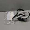 10 Inch Modern Ceiling Light, 24W LED Dimmable Ceiling Light with Remote Control, 3000-6000K Color Temperature Adjustable, Black Small Chandelier for Bedroom, Entryway, Hallway, Kitchen