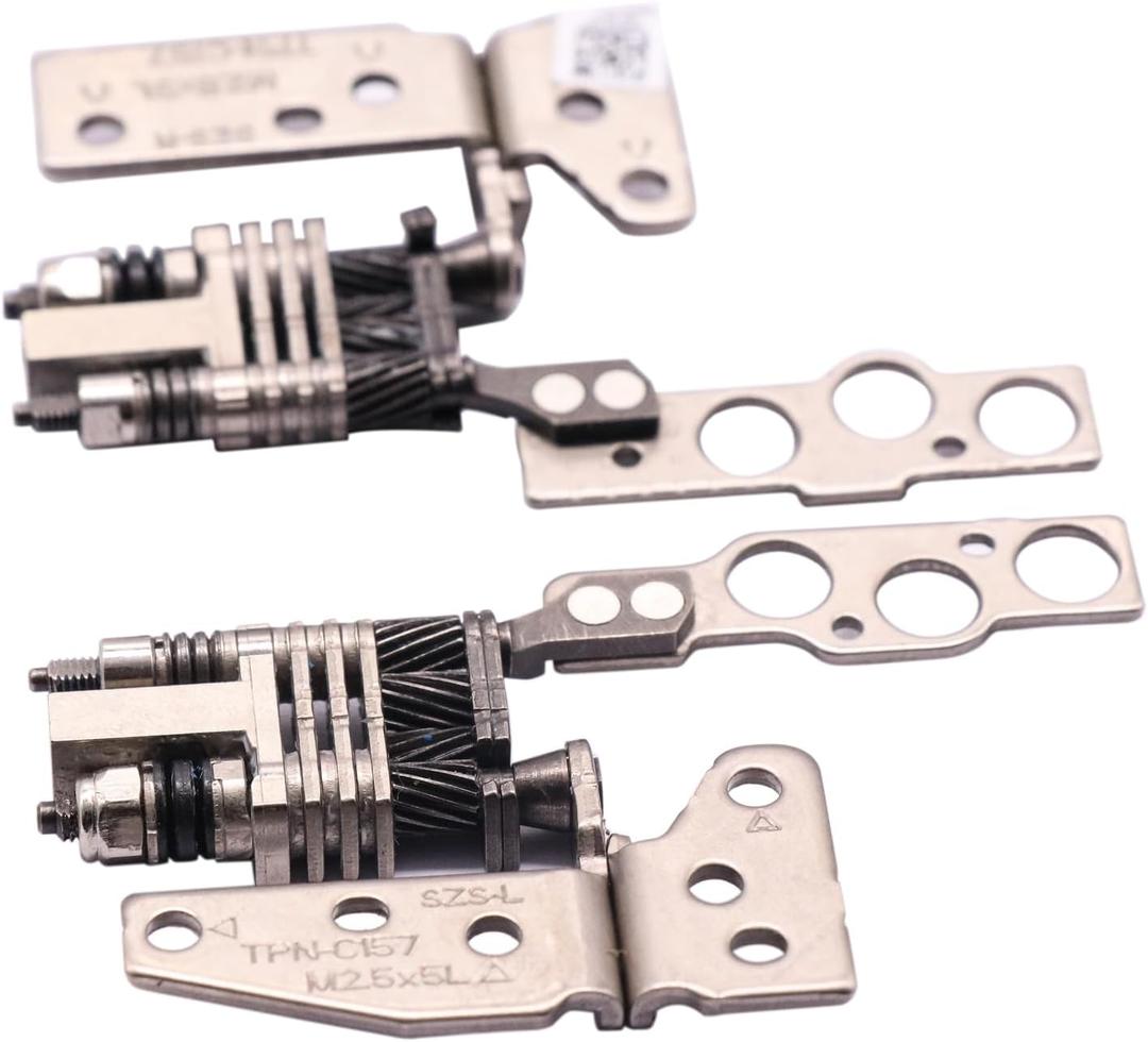 BestParts BestParts Display Hinge KIT Right & Left Replacement for HP Envy X360 2-in-1 Laptop 15-EW 15-EY 15T-EW TPN-C157 PC N09646-001 AM3R8000200 AM3R5000300