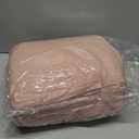 WRENSONGE Queen Comforter Set - 3 Pieces Dusty Pink Comforter Prewashed Soft Lightweight for All Seasons, Fluffy Down Alternative Comforters Queen Size with 2 Pillow Shams